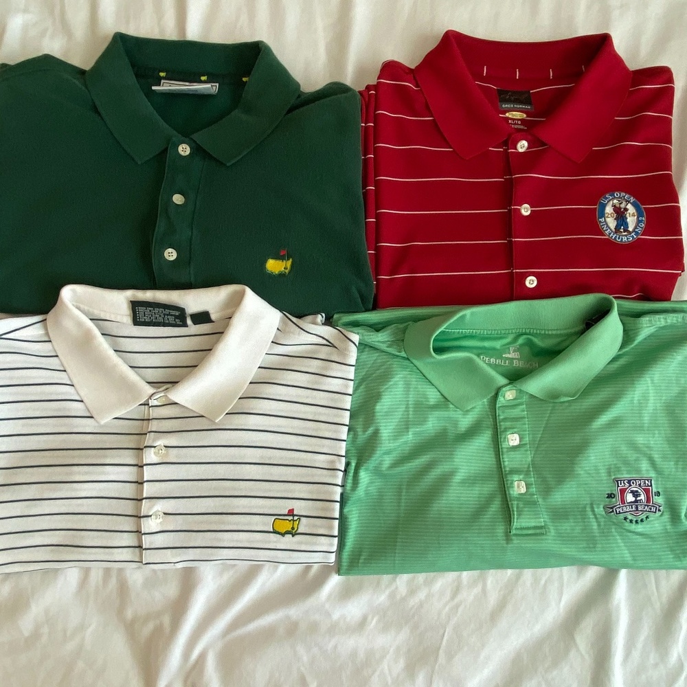 Masters & US Open Golf polos
